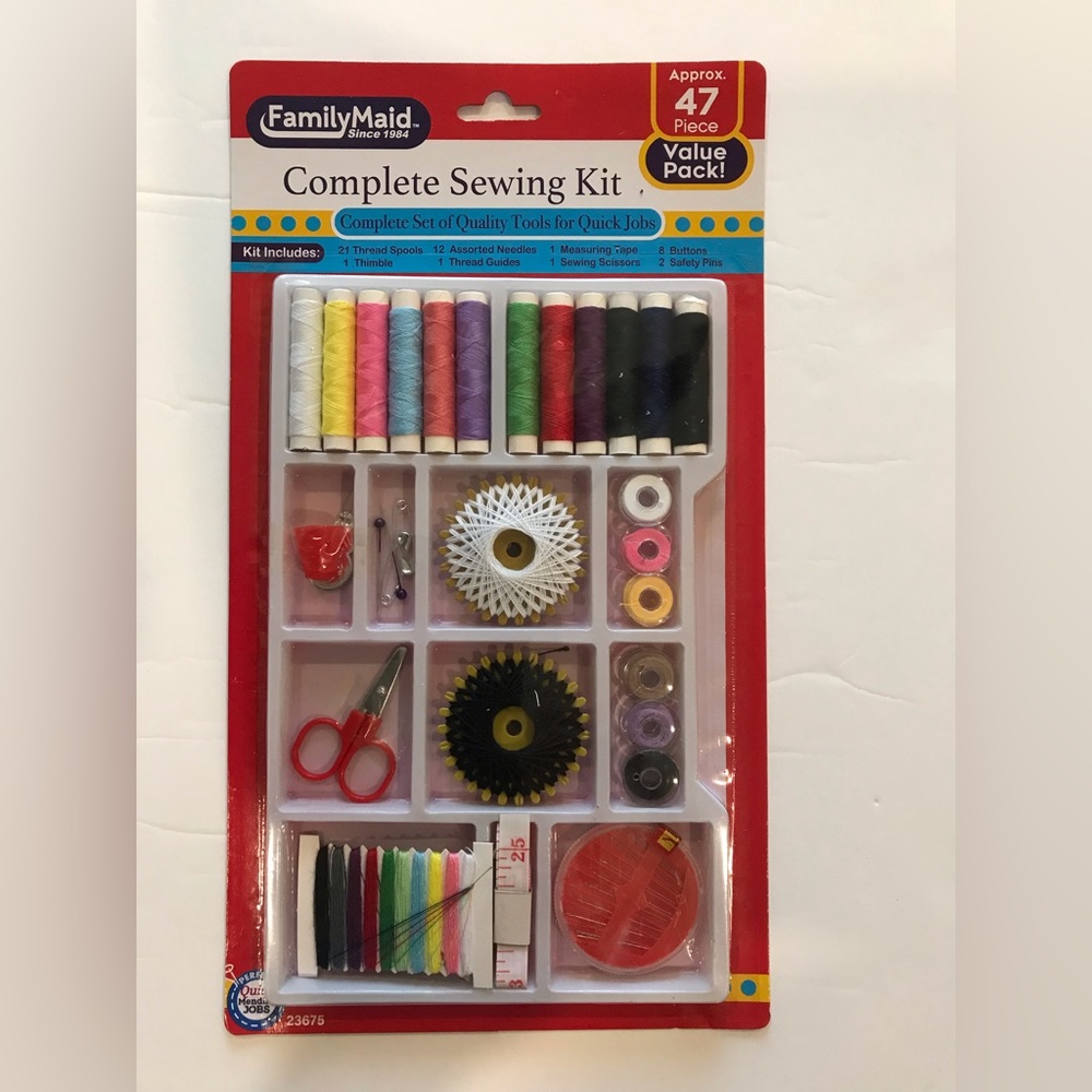Complete sewing kit for quick jobs/brand new